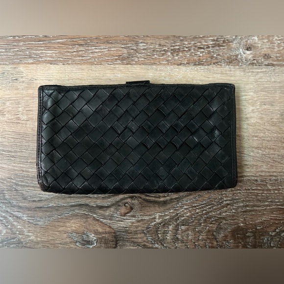 Vintage BOTTEGA VENETA black wallet - read description - Picture 16 of 16